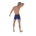 Темно-синие мужские трусы-боксеры Classic Match Boxer (Размер: L) (Цвет: темно-синий)