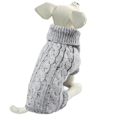 Свитер Triol "Косички" XXL, серый 45 см