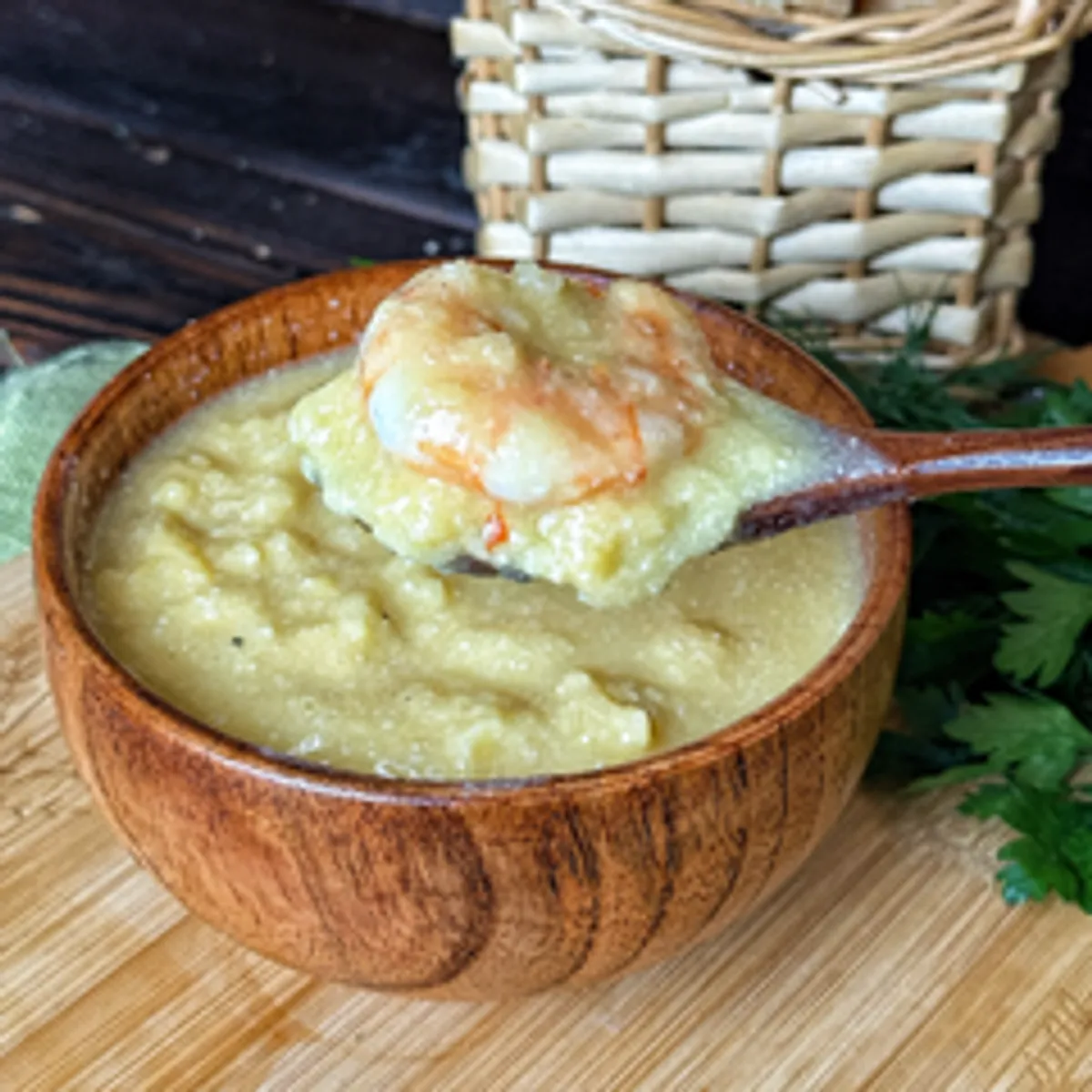 Суп сырный с креветками / 1 л