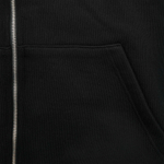 LOTUS ZIP-UP HOODIE OVERSIZED