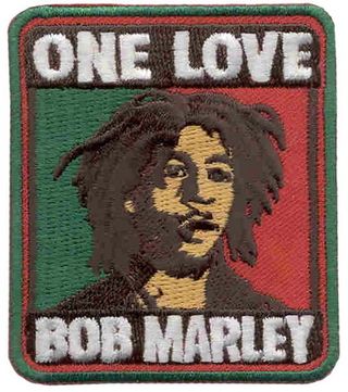 Нашивка Bob Marley