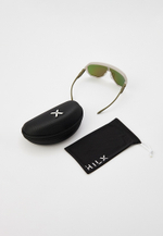 Спортивные очки HILX Newblood / Matt Grey Khaki / Green Lens