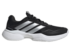 Женские теннисные кроссовки Adidas GameCourt 3 W - core black/silver metallic/cloud white