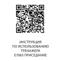 E7065 Приседание