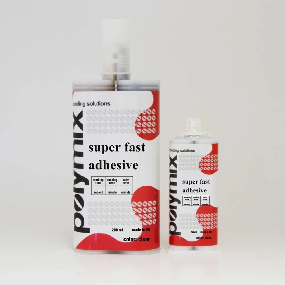 Сверхбыстрый клей Polymix Super Fast Adhesive