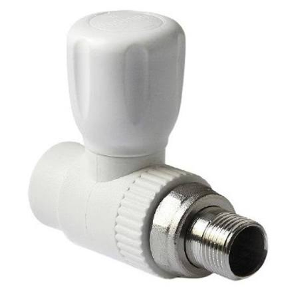 Кран шар. РР для радиаторов  20х1/2"  прямой PRO AQUA