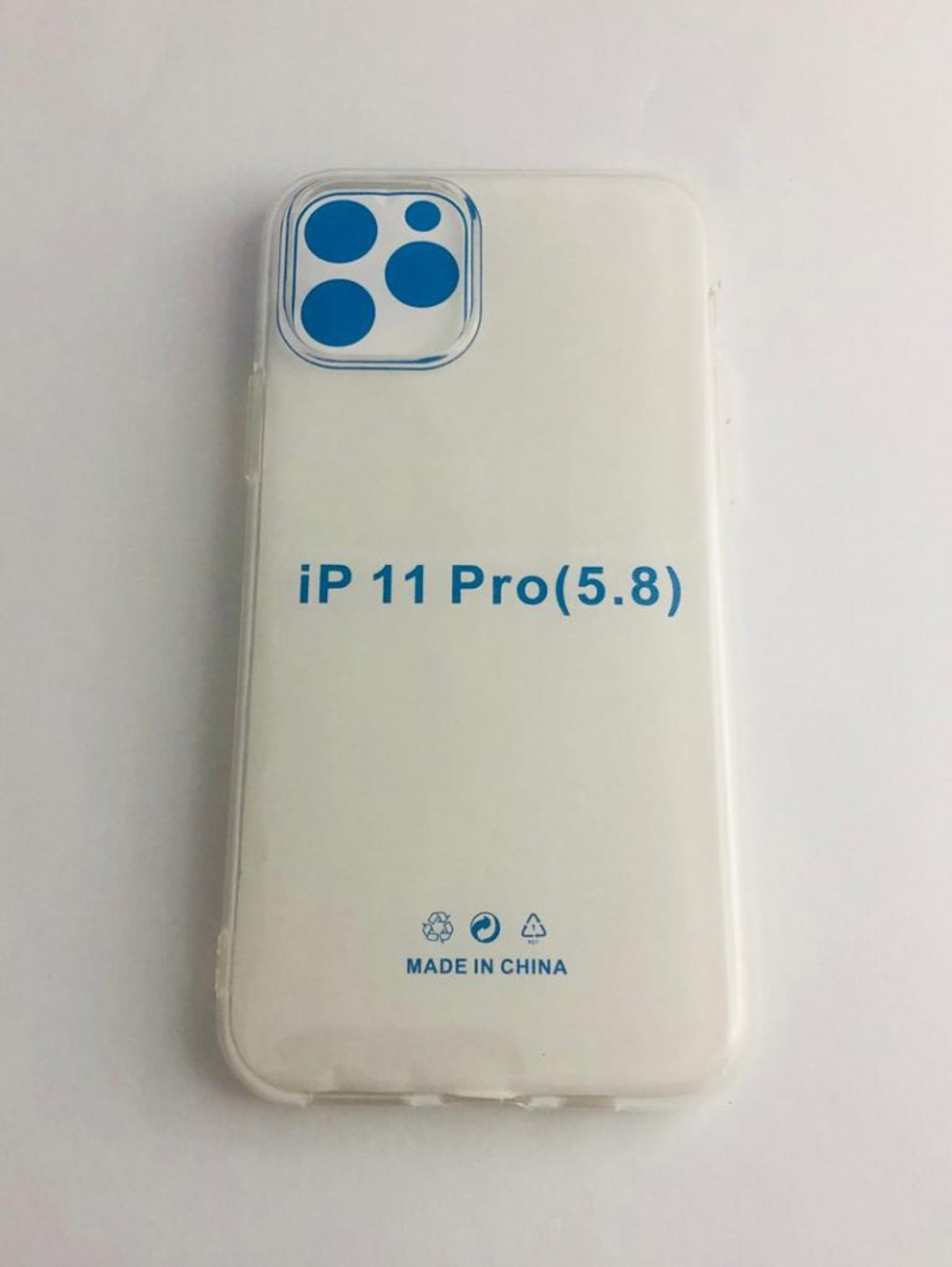 Чехол-накладка силикон 0.5мм i-Phone 11 Pro прозрачный