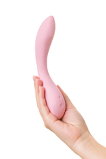 Вибратор G-Spot со стимулирующим шариком JOS Mitzi розовый 21 см