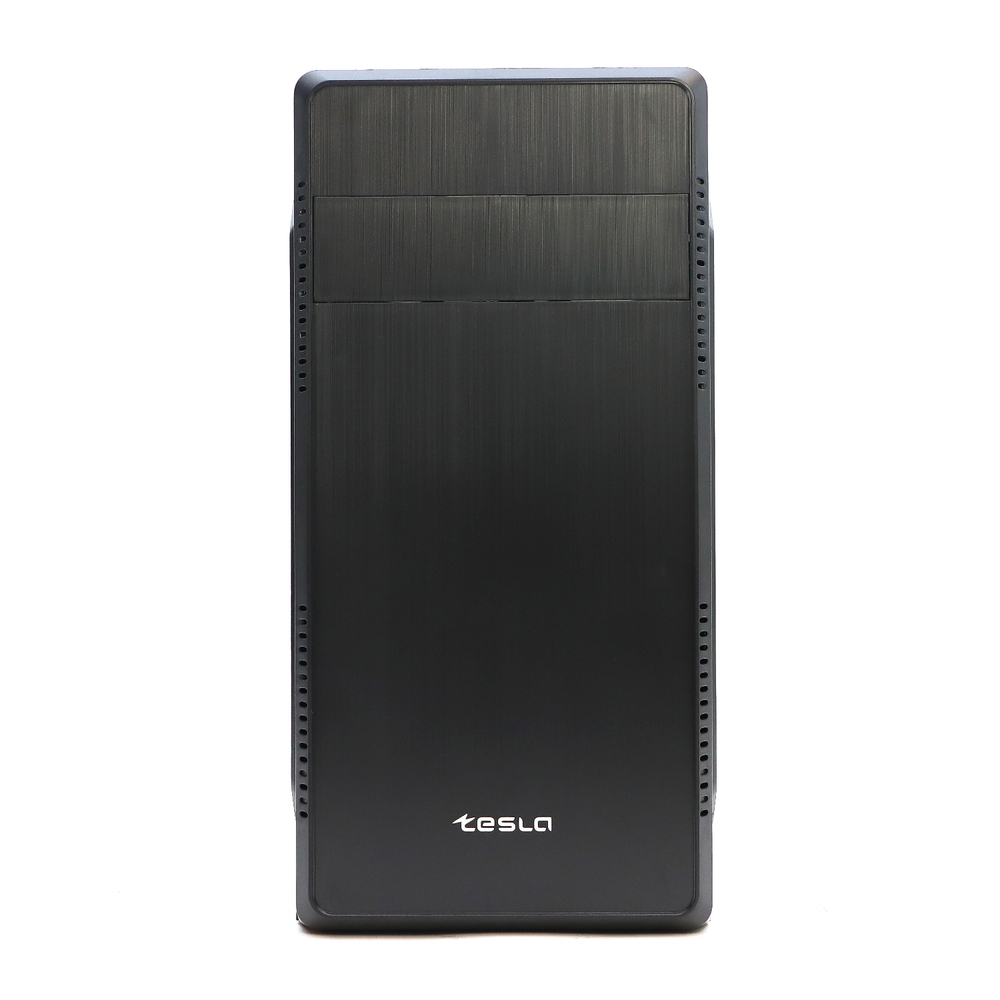 Корпус ТЕСЛА (TESLA) 1703BM, Без БП, mATX, чёрный, 2xUSB2 (TSL-1703-BM)