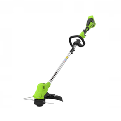 Триммер аккумуляторный GREENWORKS GD40LT 40V, 38 см, с АКБ 4Ач и ЗУ (2112207UB)