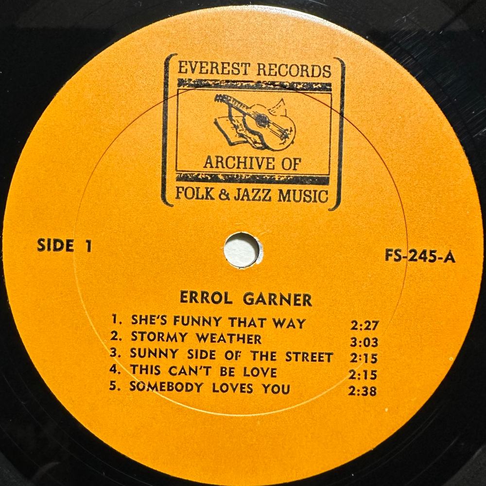 Errol Garner- Errol Garner (США)