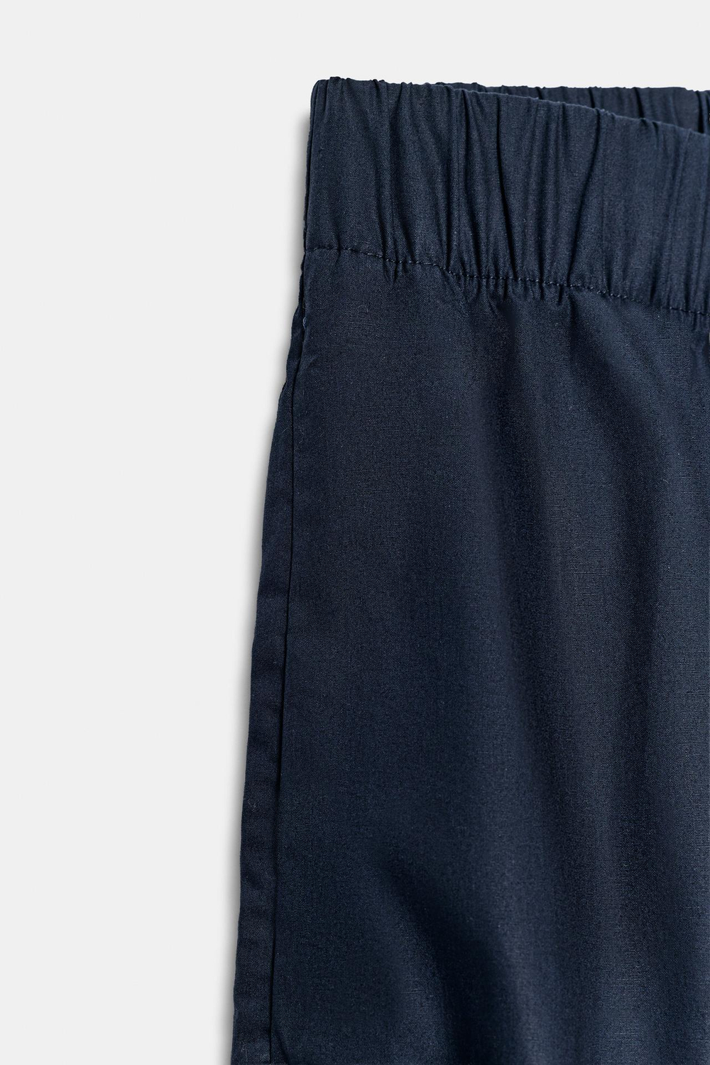 ZARA БРЮКИ BARREL — ZW COLLECTION, МОРСКОЙ СИНИЙ