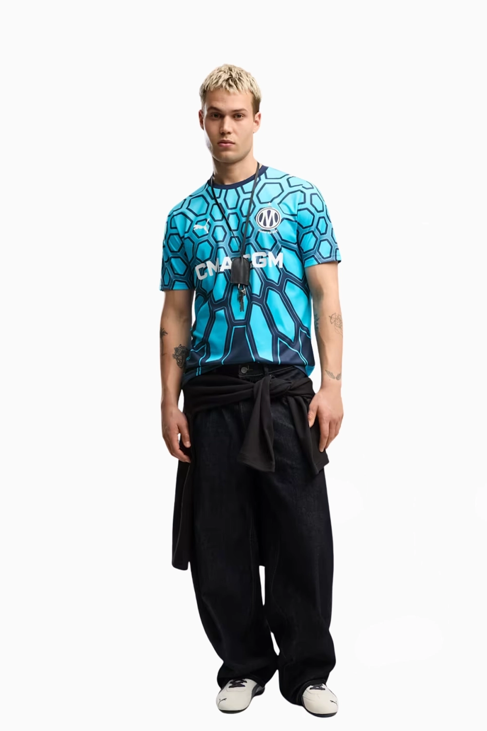 Футболка Puma Olympique de Marseille 26/27 Goalkeeper - синий