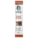Starbucks, VIA®, растворимый кофе Pike Place®, обжарка, средняя обжарка, 8 пакетиков по 3,3 г (0,11 унции)