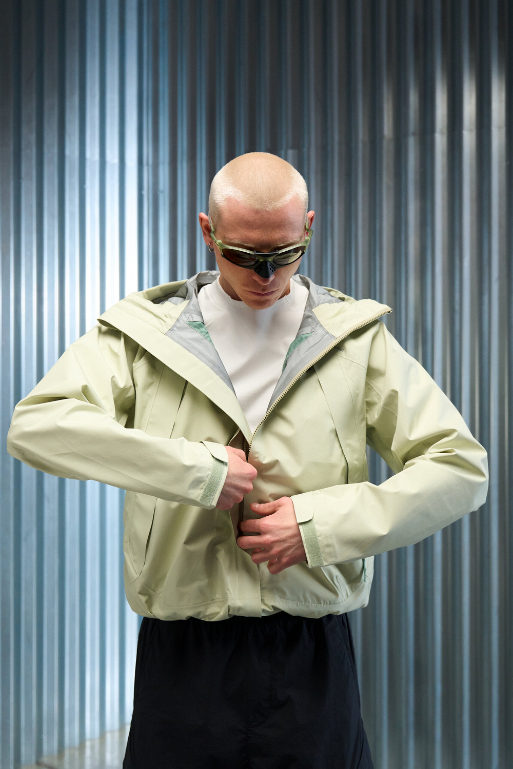 Куртка Nothomme Monterest Retro Mountain-Style Hard Shell Jacket "Ragweed Green"