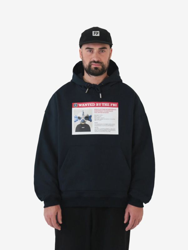 Худи Wanted by the FBI navy - фото 1