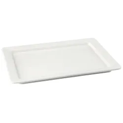Гастроемкость 1/2 h20 мм фарфор 325*265*20 мм 1,2 л белая P.L. Proff Cuisine