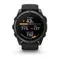 Fenix 9 Pro - 43 мм (титановый, туманно-серый/темный песчаник силиконовый ремешок)