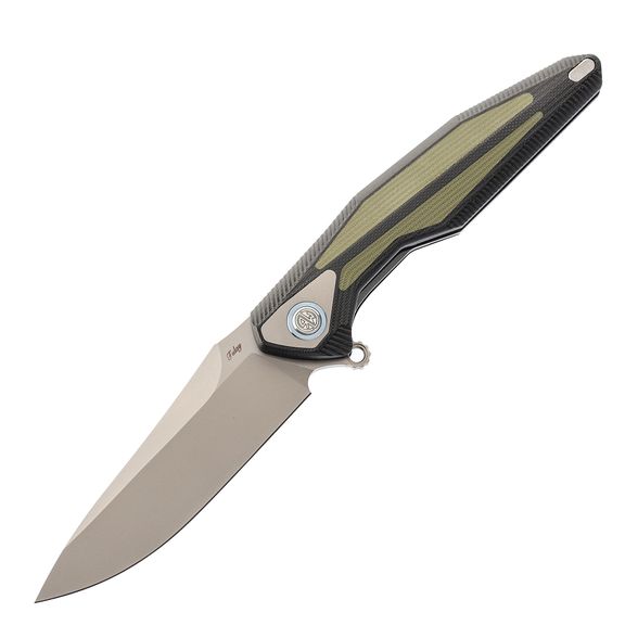 Цена наНож складной Tulay Rikeknife, сталь 154CM, рукоять G10, зеленый