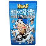 HBAF, Печенье со сливками и миндалем, 120 г