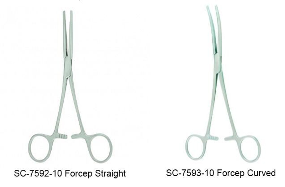 Зажим рыболовный для извлечения крючка Stinger SC-7593-10 Forcep Curved