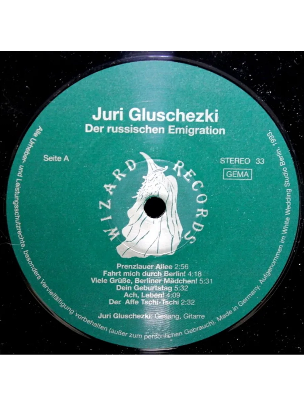 Juri Gluschezki — Lieder Von Juri Gluschezki