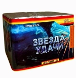 Батарея салютов 'Звезда Удачи' (FWO849) — 49 выстрелов калибра 20 мм от LGF