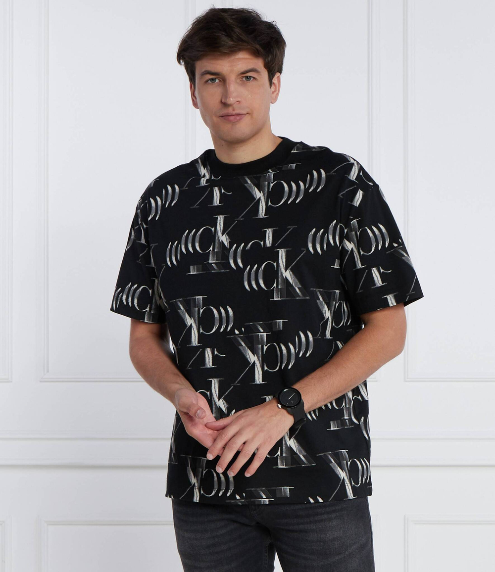 Футболка CALVIN KLEIN JEANS - черный(J30J324007)