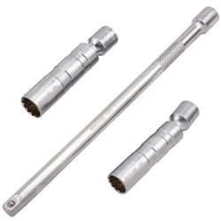 Набор торцевых головок для свечей зажигания 3/8''12гр Forsage F-H304S