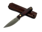 Нож Small, N690 конв., микарта красно-черная, 232.1454, Южный крест