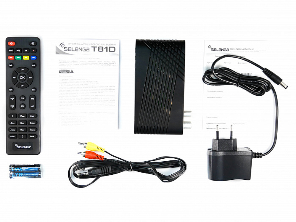 Приставка для цифрового телевидения Selenga HD81D