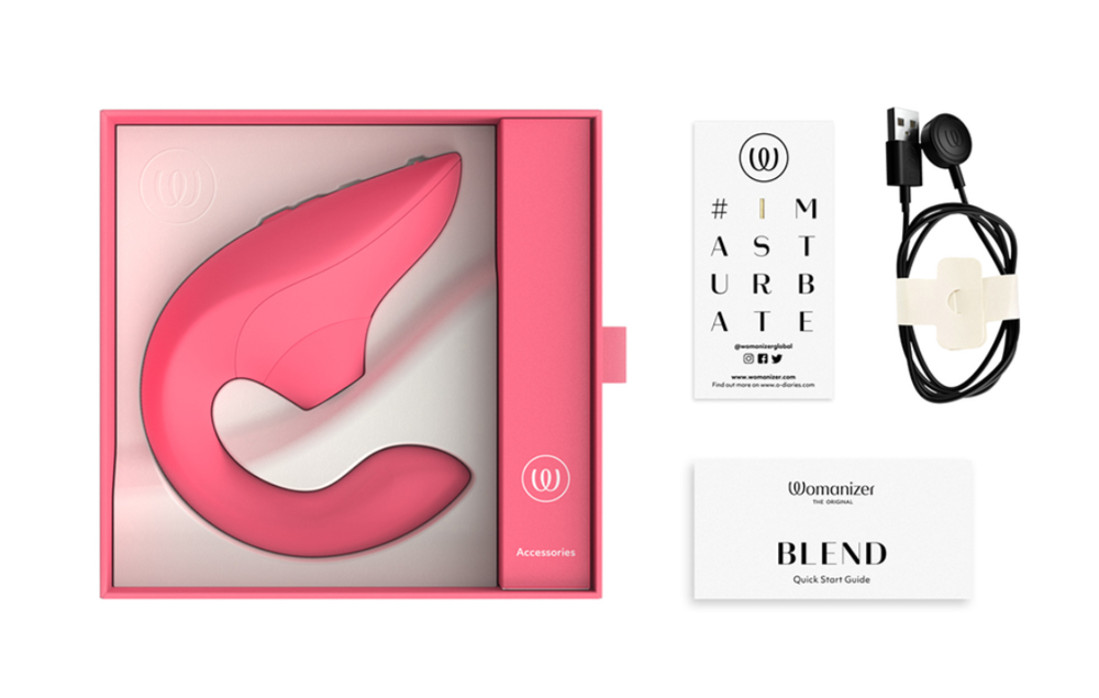 Womanizer Blend - Многофункциональный стимулятор, караловый