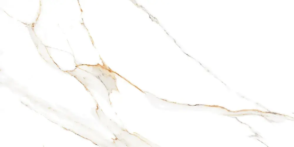 Керамогранит Alma Ceramica GFA114ECL04P Extra Calacatta 114x57 белый полированный под мрамор