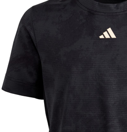 Футболка для мальчика теннисная Adidas Roland Garros T-Shirt - carbon