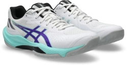 Мужские кроссовки для сквоша/бадминтона Asics Beyond FF 2 - white/radiant amethyst