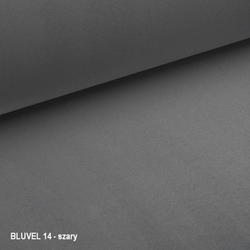 Стул SIGNAL MANGO Velvet Bluvel 14 серый/черный, поворотный