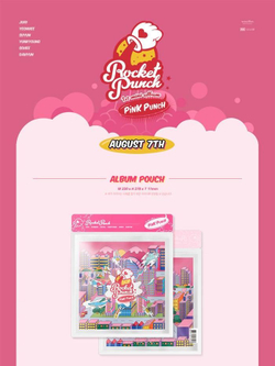 Альбом Rocket Punch - Pink Punch 1st Mini Debut Album