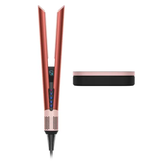 Выпрямитель Dyson Airstrait HT01 Gift Edition, клубнично-бронзовый/розовый румянец (Strawberry Bronze/Blush Pink)
