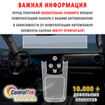 TANK 300 (2021) - комплект защитных пленок 2 в 1. Пленка защитная ControlTek HYBRID со слоем TOP COAT. Толщина: 6 mil. (175 мкм.)