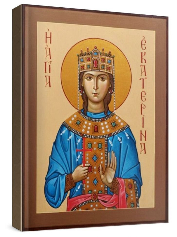 Екатерина (рукописная икона)