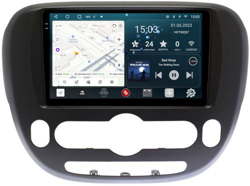 Магнитола для KIA Soul 2 2014-2019 (климат) - RedPower 044 Android 10, Быстрая, QLED+2K, CarPlay, SIM-слот