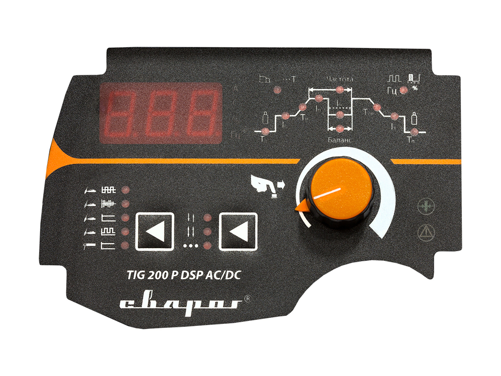 Инвертор сварочный TIG 200 P DSP AC/DC "PRO" (Е201)