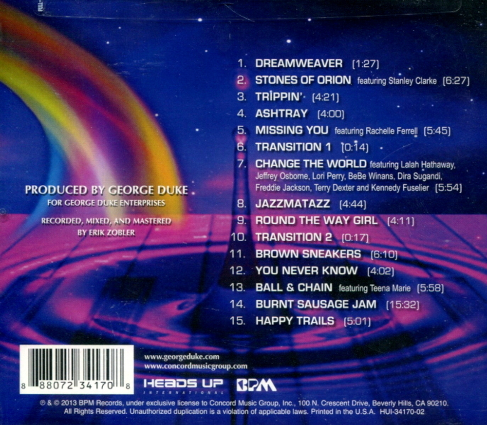 George Duke / Dreamweaver (CD)