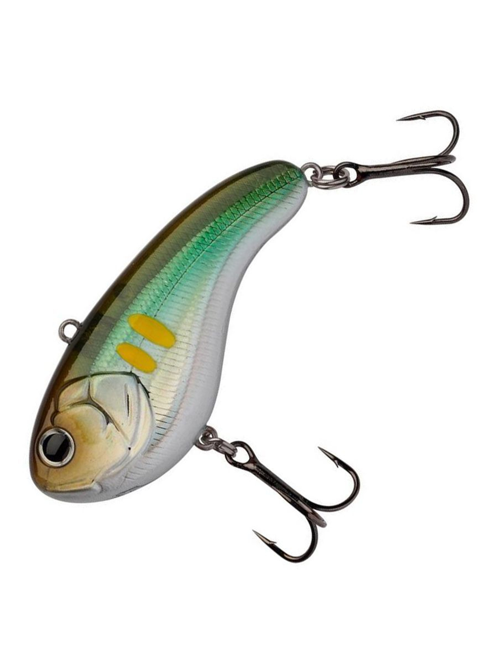 Воблер Berkley Flatt Shad UV Tiger (FS-077-SK-UVT), 77 мм, 21,7 г, быстро тонущий, джеркбейт