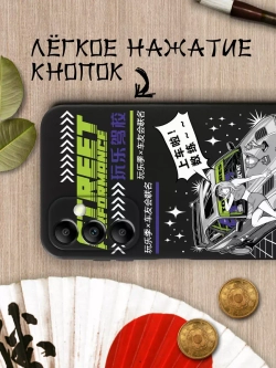 Чехол на Samsung A14 с 3D принтом