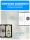Розетка комбинированная ТВ + интернет RJ45 Smart Aura серия Classic без рамки