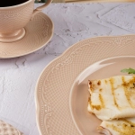 Тарелка 27 см, фарфор,серия "Aristocrat-Peach Tea", Noble