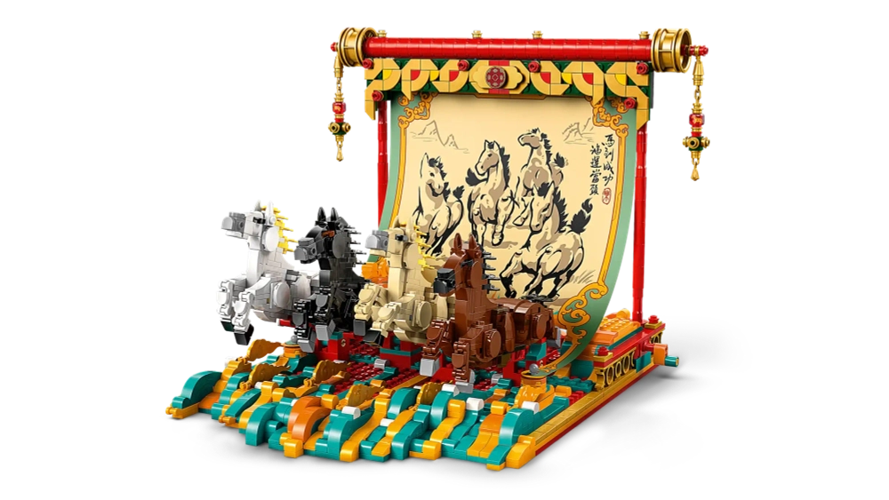 Конструктор LEGO 80119 Galloping Horses Canvas