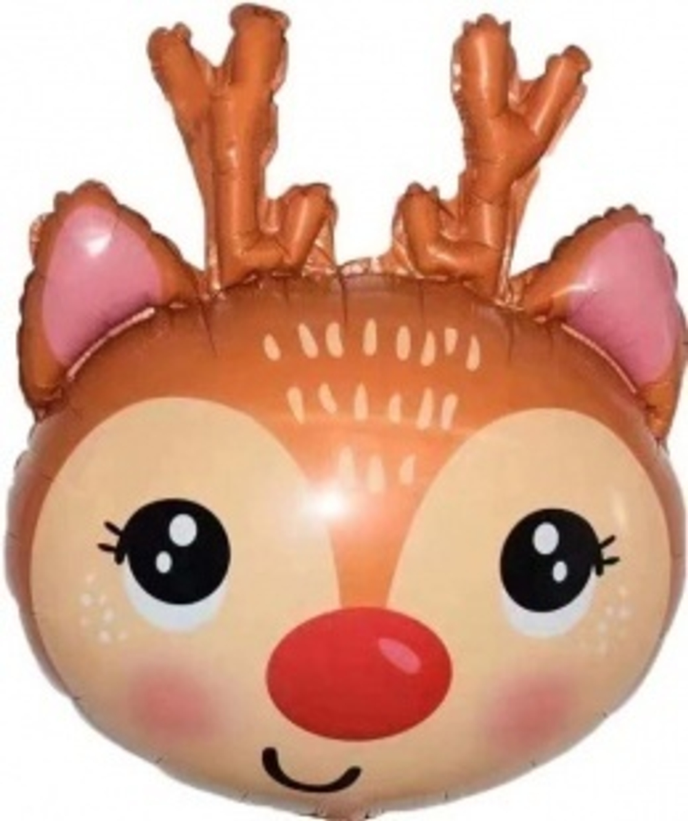 К Фигура Голова Маленький Олень 25''/64 см