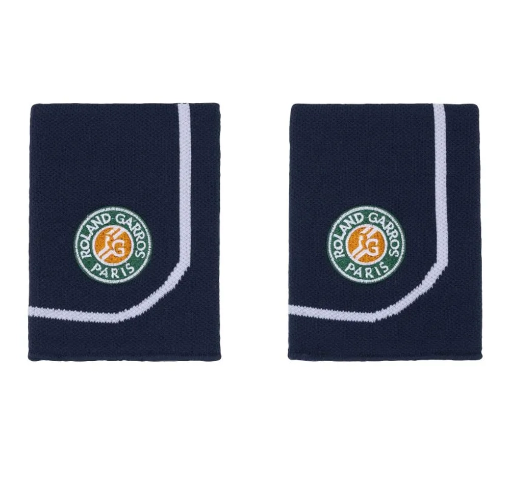 Напульсник теннисный Roland Garros Performance 2P - navy/white